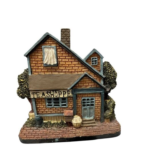 Set of 4 Miniature Shoppe Schoolhouse Grocery Wall Plaques 3.5" Tall Wall Decor - Picture 5 of 7